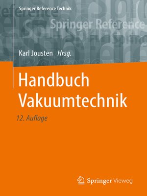 cover image of Handbuch Vakuumtechnik